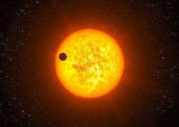 artist impression of exoplanet